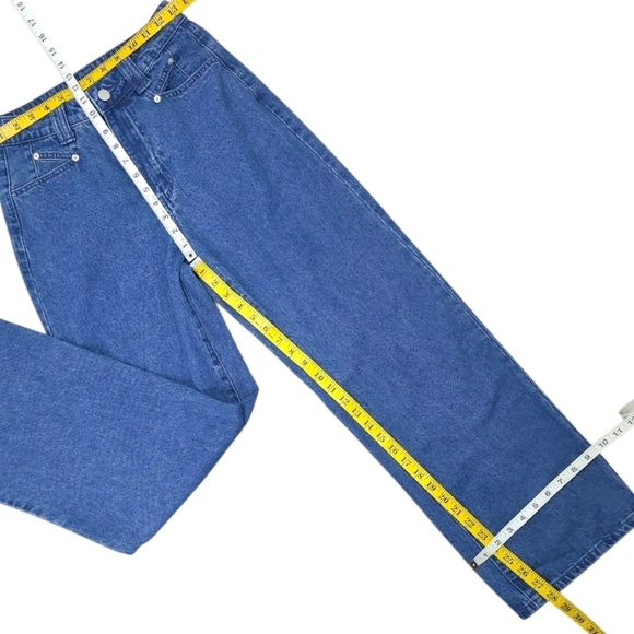 Cider Denim High Waist Wide Leg Jeans Size Small - Picture 9 of 16